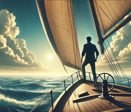 hombre saliendo de su zona de confort